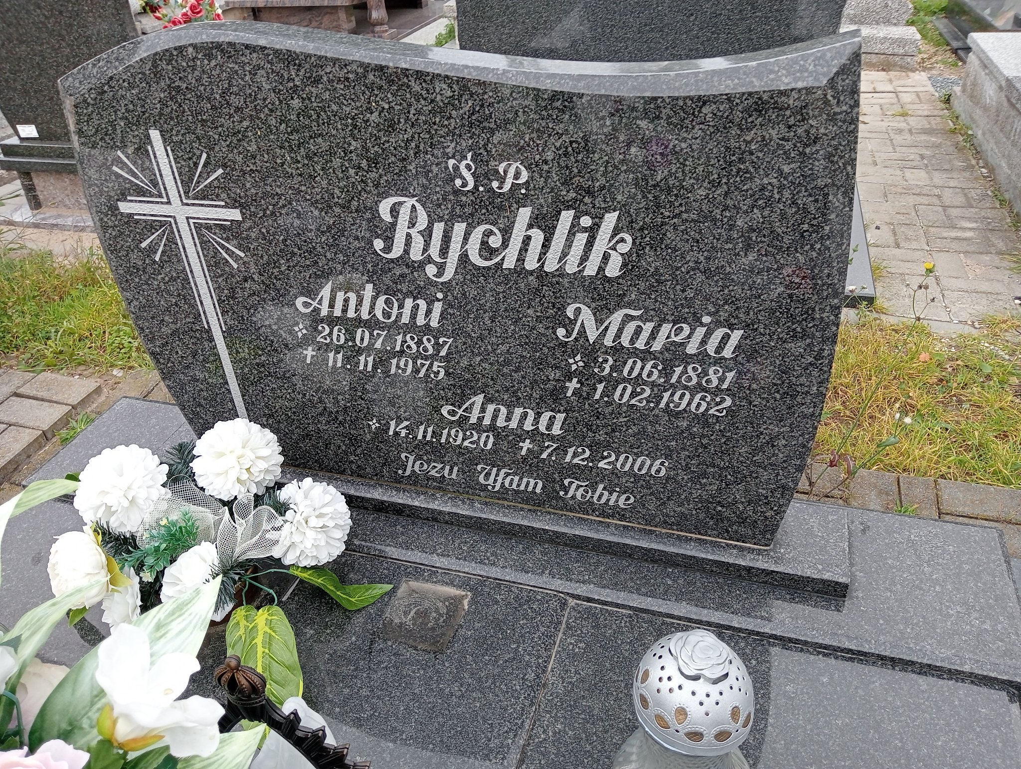 Anna Rychlik 1920 Pakosławice - Grobonet - Wyszukiwarka osób pochowanych