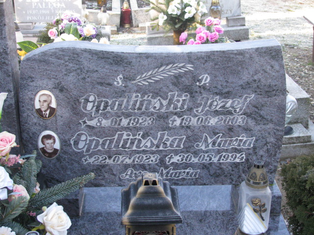 Józef Opaliński 1923 Pakosławice - Grobonet - Wyszukiwarka osób pochowanych