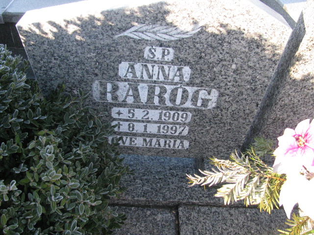 Anna Raróg 1909 Pakosławice - Grobonet - Wyszukiwarka osób pochowanych