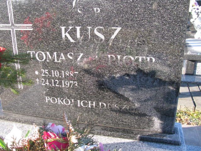 Tomasz Kusz 1887 Pakosławice - Grobonet - Wyszukiwarka osób pochowanych