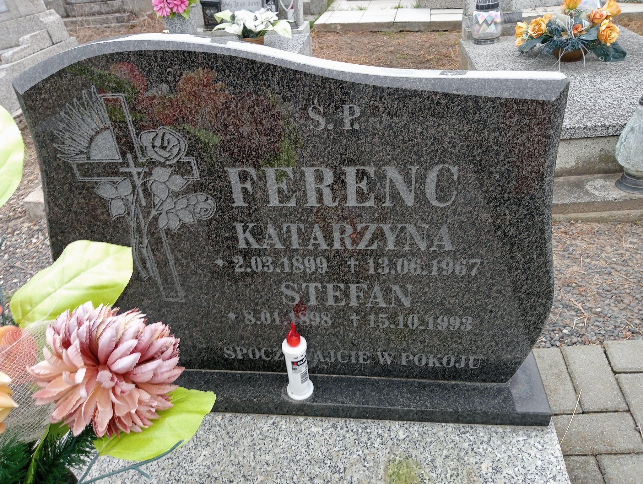 Katarzyna Ferenc 1899 Pakosławice - Grobonet - Wyszukiwarka osób pochowanych